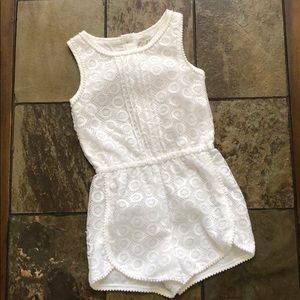 NWOT lace romper 4T